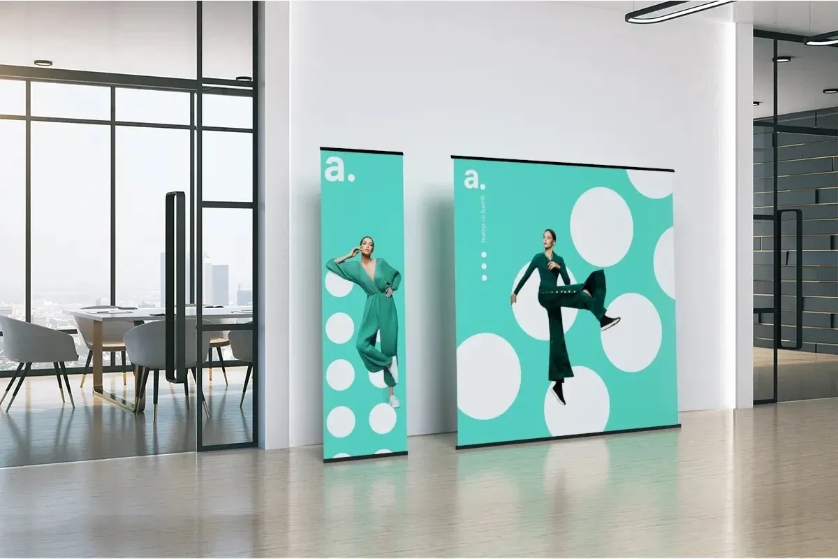 Ścianki reklamowe – tło, które gra pierwsze skrzypce