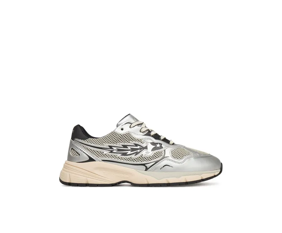 obrazek 1 Enterprise Japan Sneakersy BB5021 EX311 Srebrny