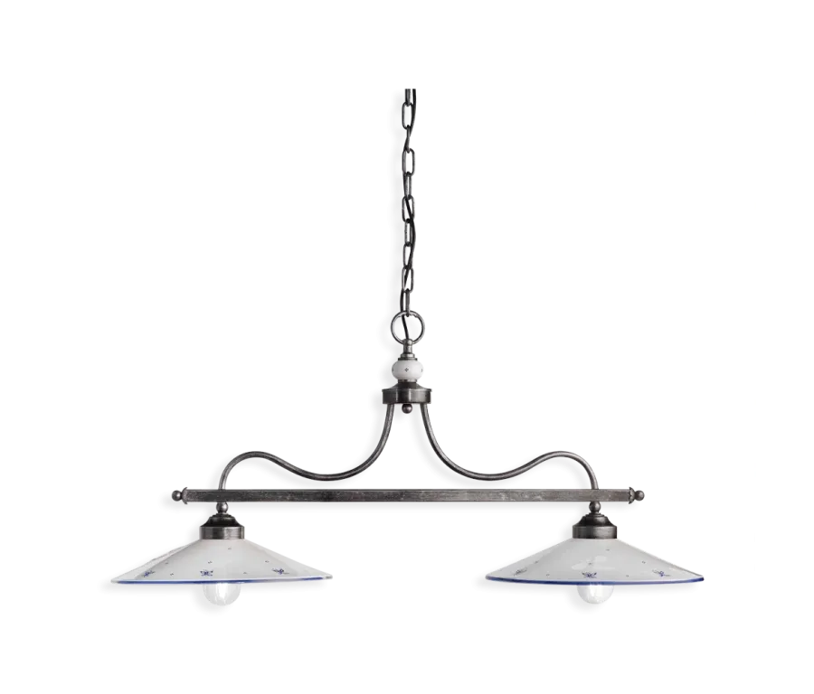 obrazek 1 Klasyczna włoska sufitowa lampa wisząca do jadalni