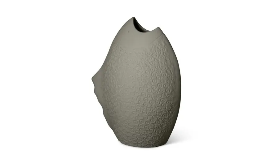 obrazek 7 Stylowy wazon ceramiczny w kształcie ryby