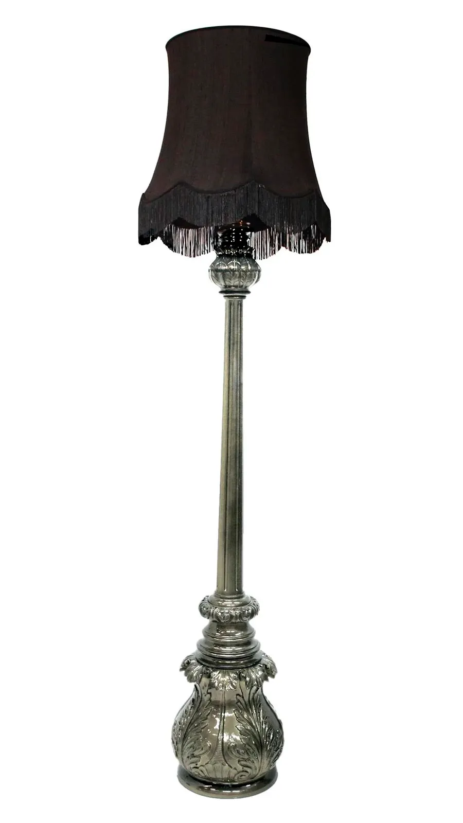 obrazek 6 Elegancka ręcznie rzeźbiona lampa podłogowa