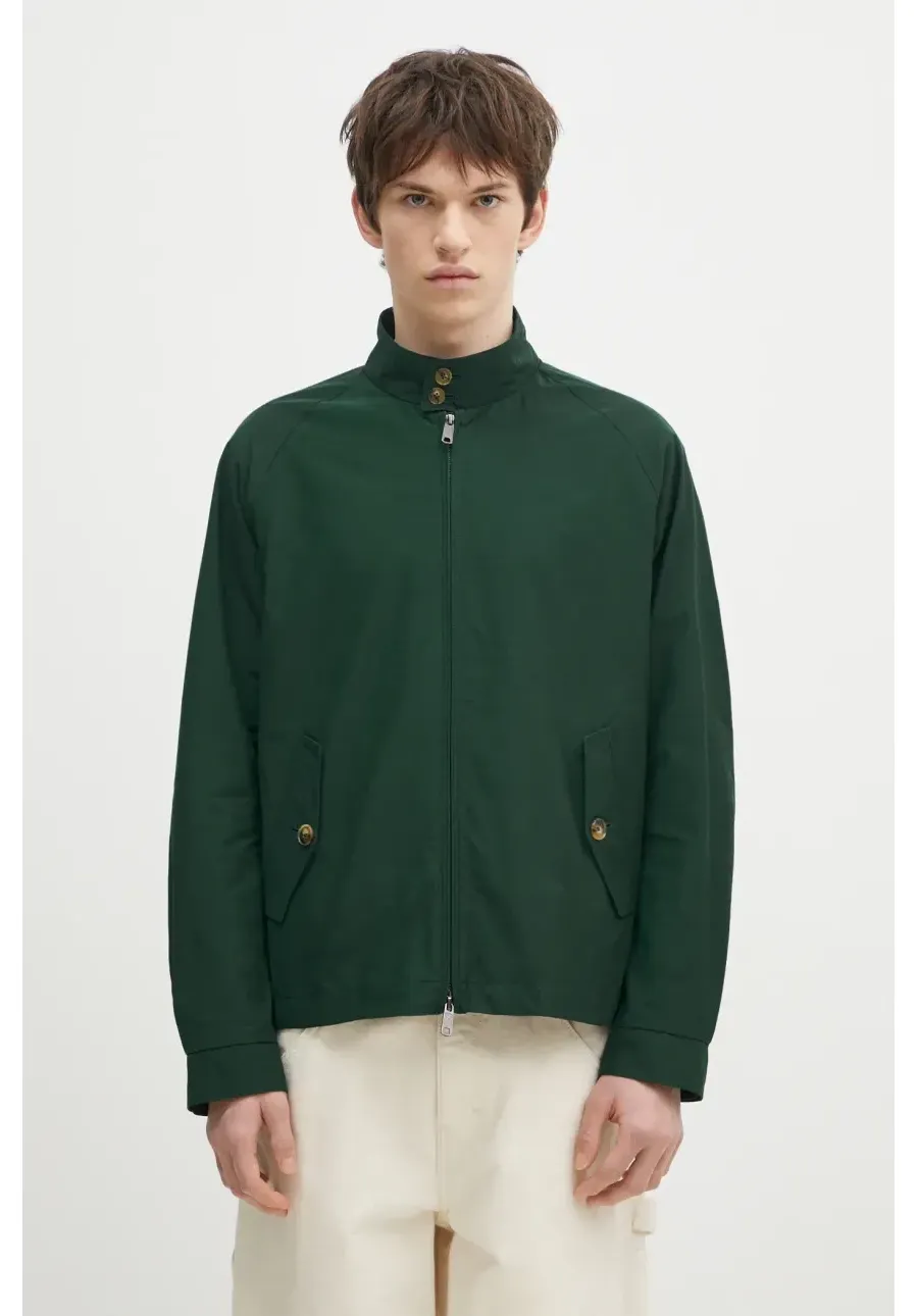 obrazek 1 Baracuta kurtka bomber G4 Cloth męski kolor zielony przejściowa BRCPS1006