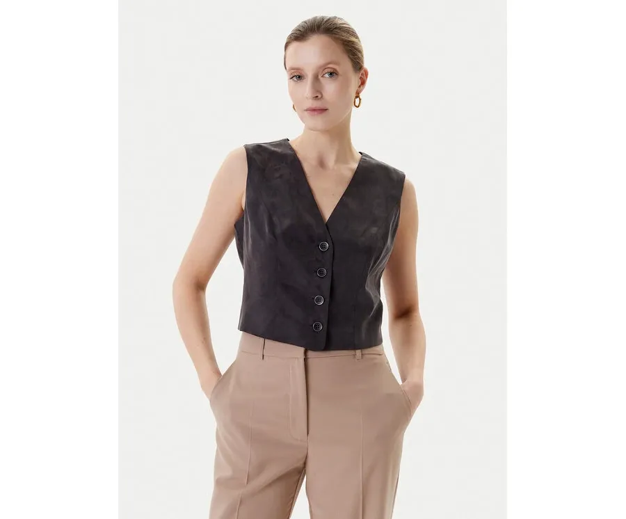 obrazek 1 Guess Kamizelka W5YH51 WH5N2 Czarny Regular Fit