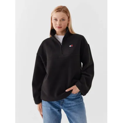 Zdjęcie Tommy Jeans Bluza Badge DW0DW16271 Czarny Oversize