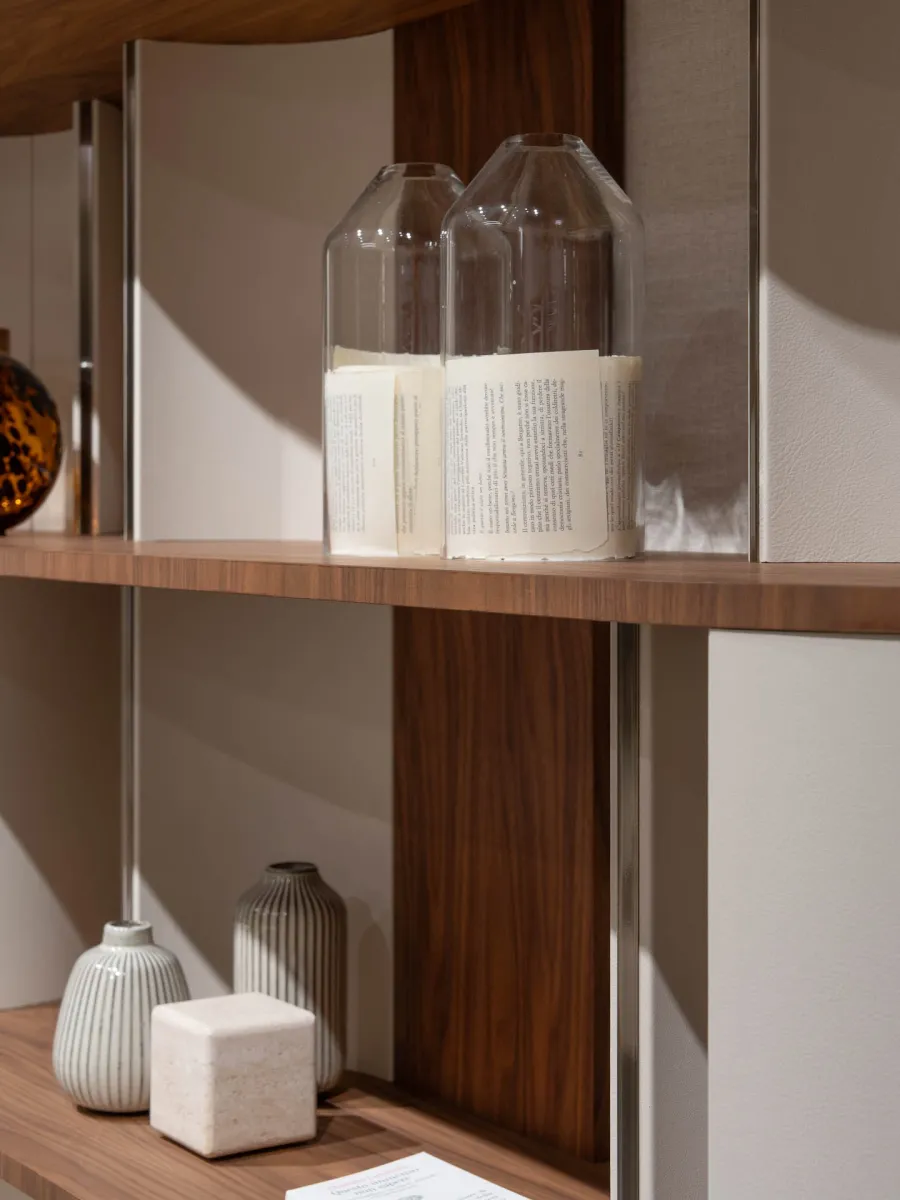 obrazek 13 Stylowa włoska biblioteczka do salonu lub gabinetu - w stylu modernistycznym