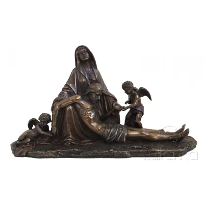 Zdjęcie Figura ozdobna - Jezus w ramionach Maryi