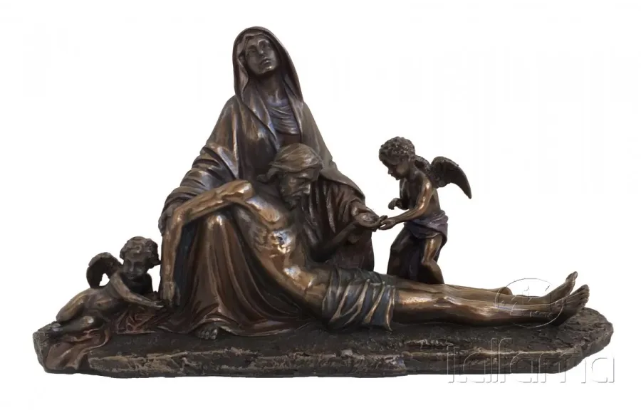 obrazek 1 Figura ozdobna - Jezus w ramionach Maryi