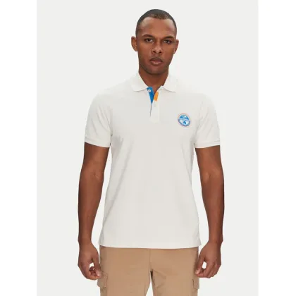 Zdjęcie Napapijri Polo E-Clanis NP0A4ID3N1A1 Biały Regular Fit