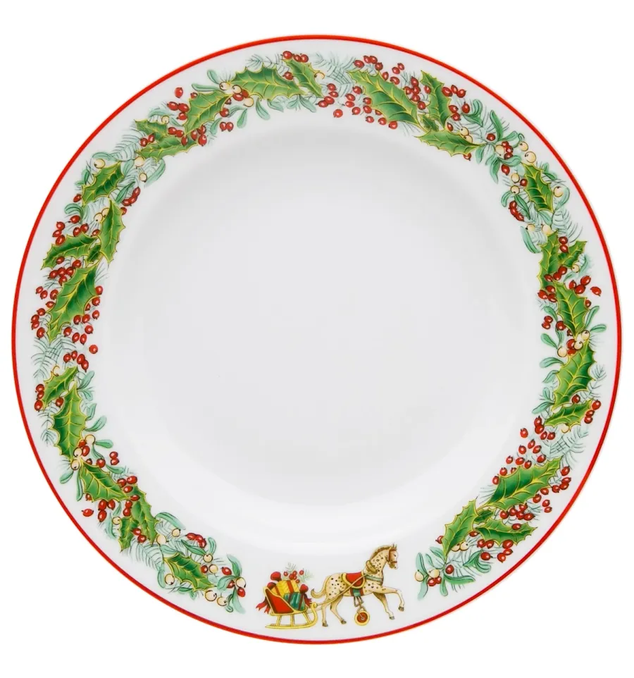 obrazek 4 Porcelanowy zestaw 6 talerzy do zupy z kolekcji Christmas Magic inspirowanej Londynem - Vista Alegre
