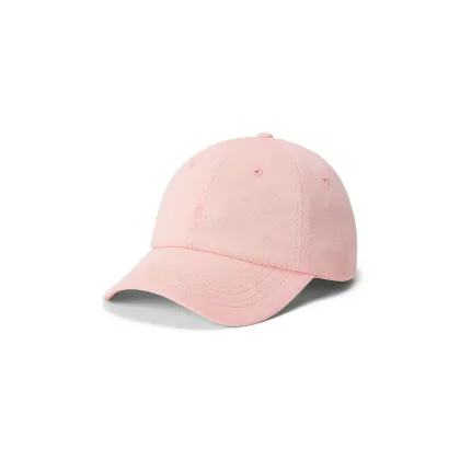 Zdjęcie Polo Ralph Lauren czapka z daszkiem bawełniana kolor różowy gładka 211967365