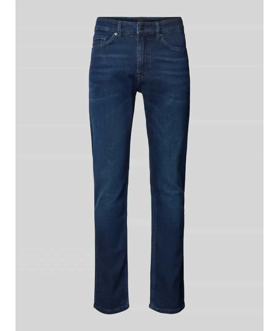 obrazek 1 Jeansy o kroju slim fit z detalem z logo model ‘DELAWARE’