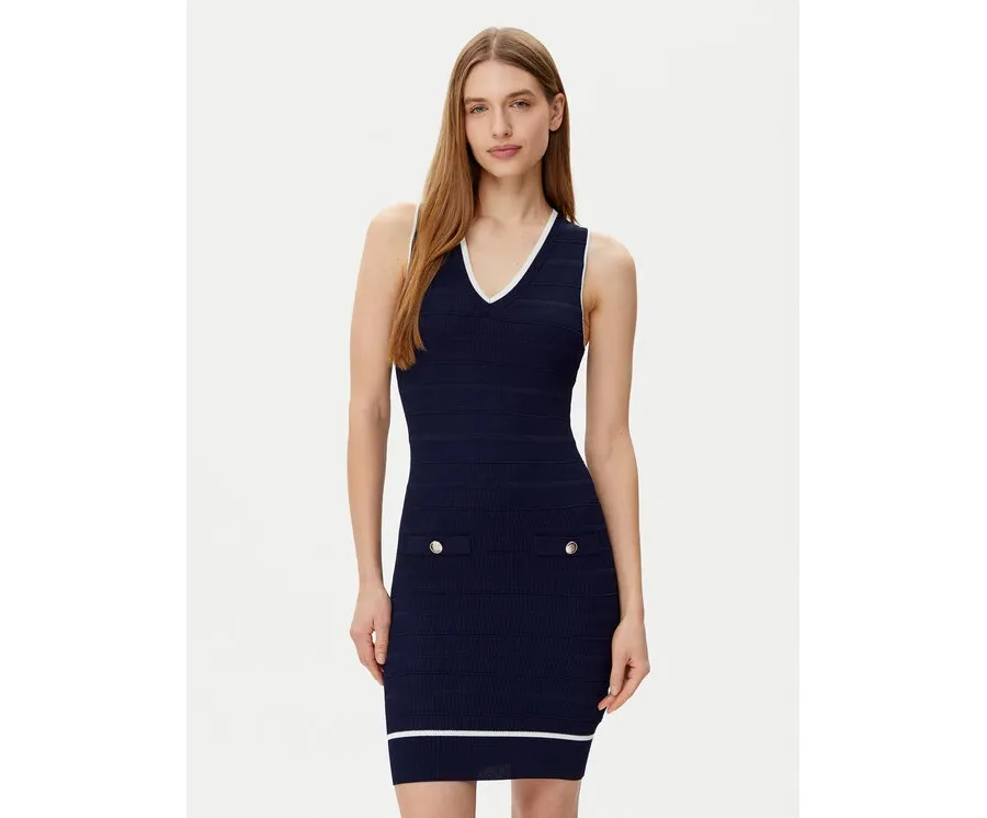 obrazek 1 Guess Sukienka codzienna 5RGK99 5640Z Granatowy Regular Fit