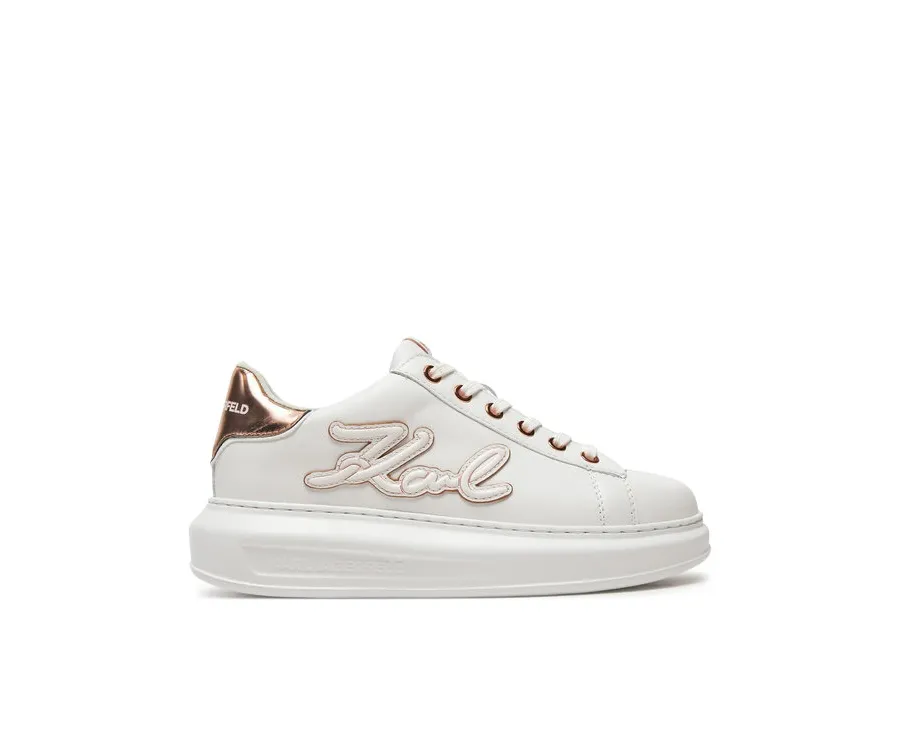 obrazek 1 KARL LAGERFELD Sneakersy Kapri KL62511A Biały