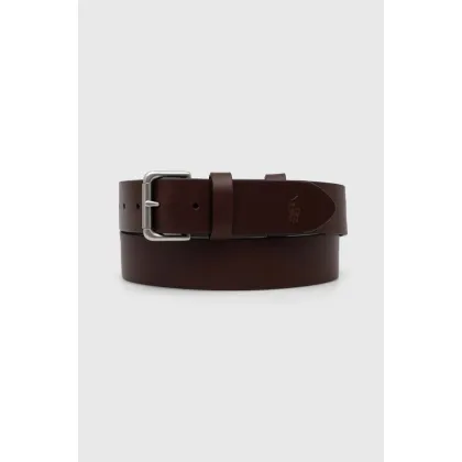 Zdjęcie Polo Ralph Lauren pasek skórzany męski kolor brązowy