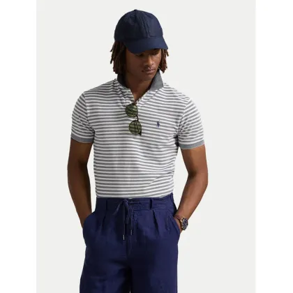 Zdjęcie Polo Ralph Lauren Polo 710974596001 Niebieski Custom Slim Fit