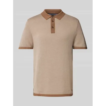 Zdjęcie Koszulka polo z krótką listwą guzikową model ‘Trent’