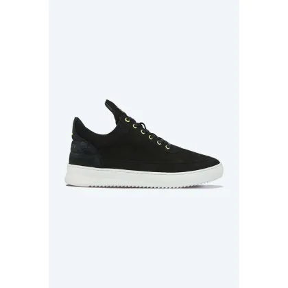 Zdjęcie Filling Pieces sneakersy skórzane Low Top Ripple Ceres 25127261861 kolor czarny 25127261861-BLACK