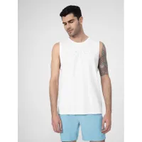 Zdjęcie 4F Tank top 4FSS23TTSHM368 Biały Regular Fit