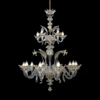 Picture A wonderful glass chandelier for the living room - Murano glass straight from Italy