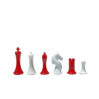 Zdjęcie Wykonane z drewna pionki do szachów - The Chess Empire