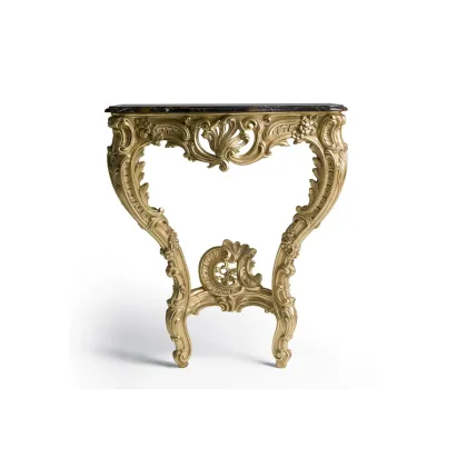 Picture Elegant hand-carved console table