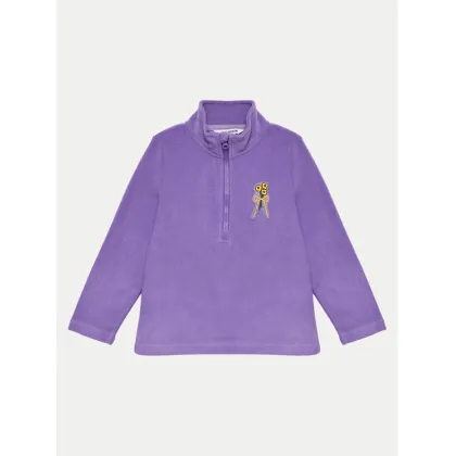 Zdjęcie Mini Rodini Polar Winter Flowers 2471014445 Fioletowy Regular Fit MINI RODINI