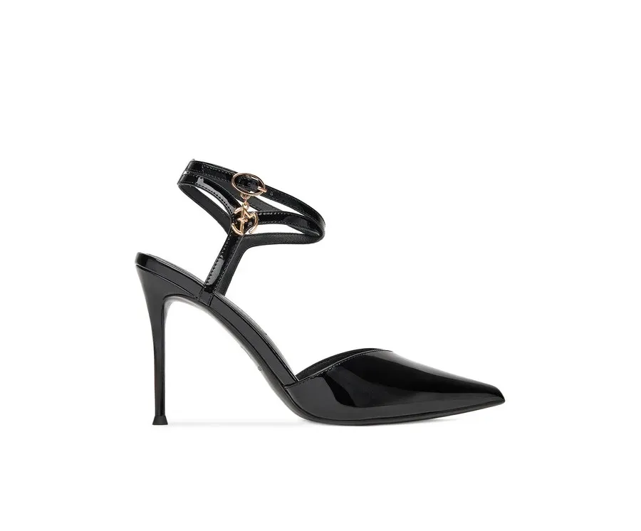 obrazek 1 Eva Minge Sandały MONA-SLT1582-2 Czarny