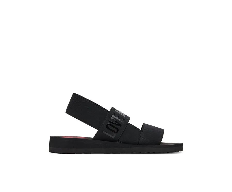 obrazek 1 LOVE MOSCHINO Sandały JA16033G0MJN7000 Czarny