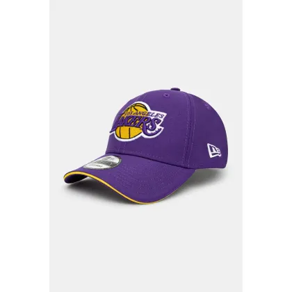 Zdjęcie New Era czapka z daszkiem Microfibre 940 Lakers kolor fioletowy z aplikacją 60595184