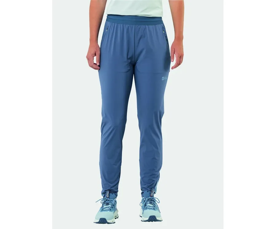 obrazek 1 Jack Wolfskin Spodnie dresowe Prelight Chill 1508961 Niebieski Regular Fit