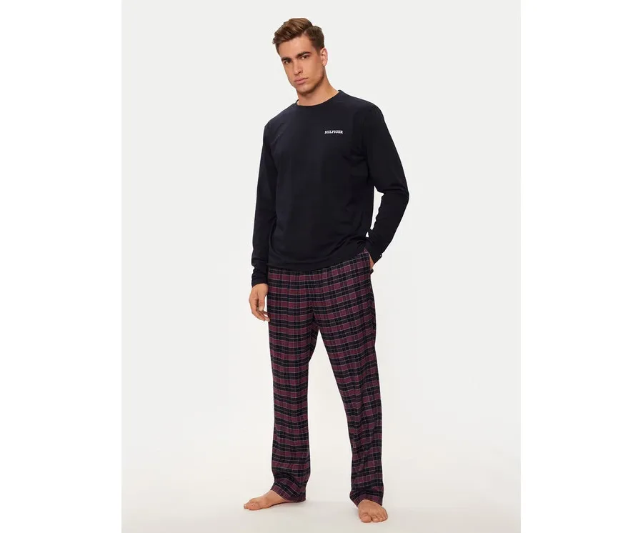 obrazek 1 Tommy Hilfiger Piżama UM0UM03360 Granatowy Regular Fit