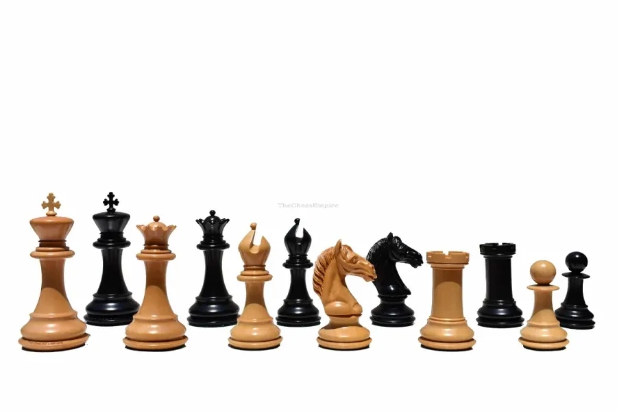 obrazek 1 Unikalny zestaw pionków z serii Conqueror do królewskiej gry - The Chess Empire
