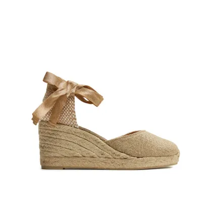 Zdjęcie Castañer Espadryle Carina/6/032 021769 Złoty