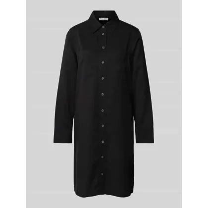 Zdjęcie Sukienka koszulowa o długości do kolan z listwą guzikową na całej długości