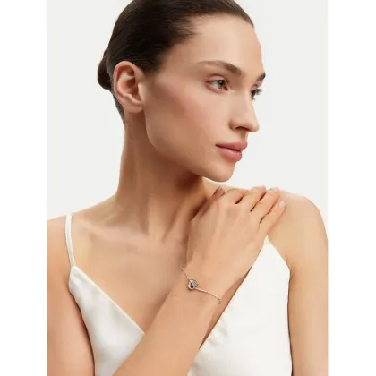 Zdjęcie Guess Bransoletka Lovely Guess JUBB03 036JW Srebrne rodowanie