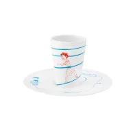 Zdjęcie Prosto z Portugalii - porcelanowa filiżanka do kawy ze spodkiem