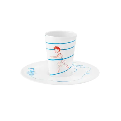 Zdjęcie Prosto z Portugalii - porcelanowa filiżanka do kawy ze spodkiem