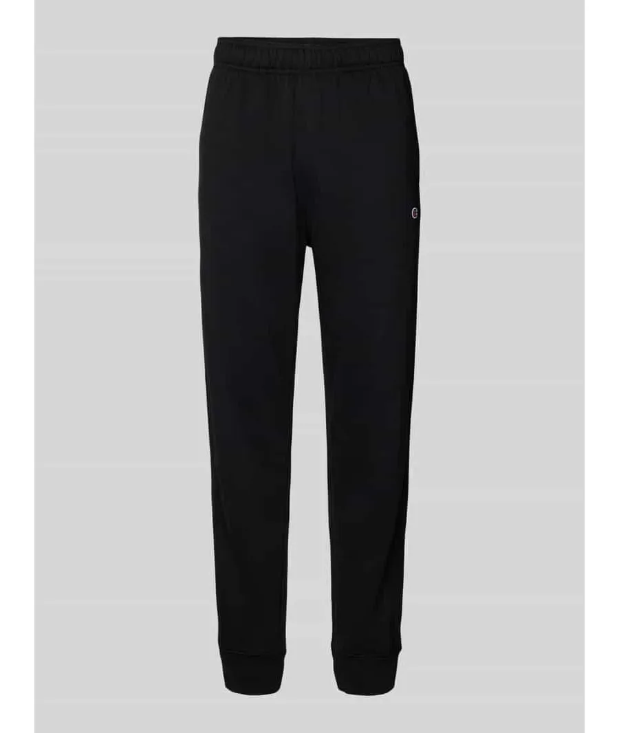 obrazek 1 Spodnie dresowe o kroju regular fit z wyhaftowanym logo