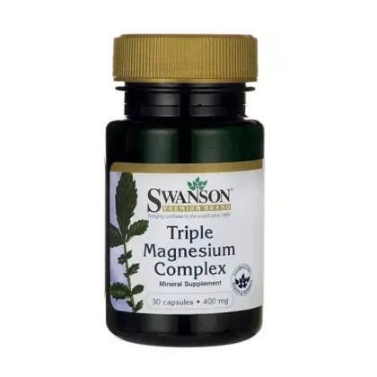 Zdjęcie Swanson Triple Magnesium Complex 400 mg Kapsułki