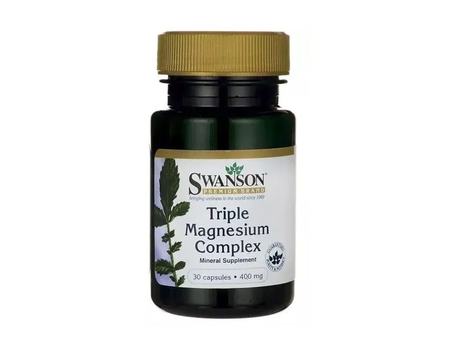 obrazek 1 Swanson Triple Magnesium Complex 400 mg Kapsułki