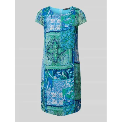 Zdjęcie Sukienka o długości do kolan z nadrukiem na całej powierzchni