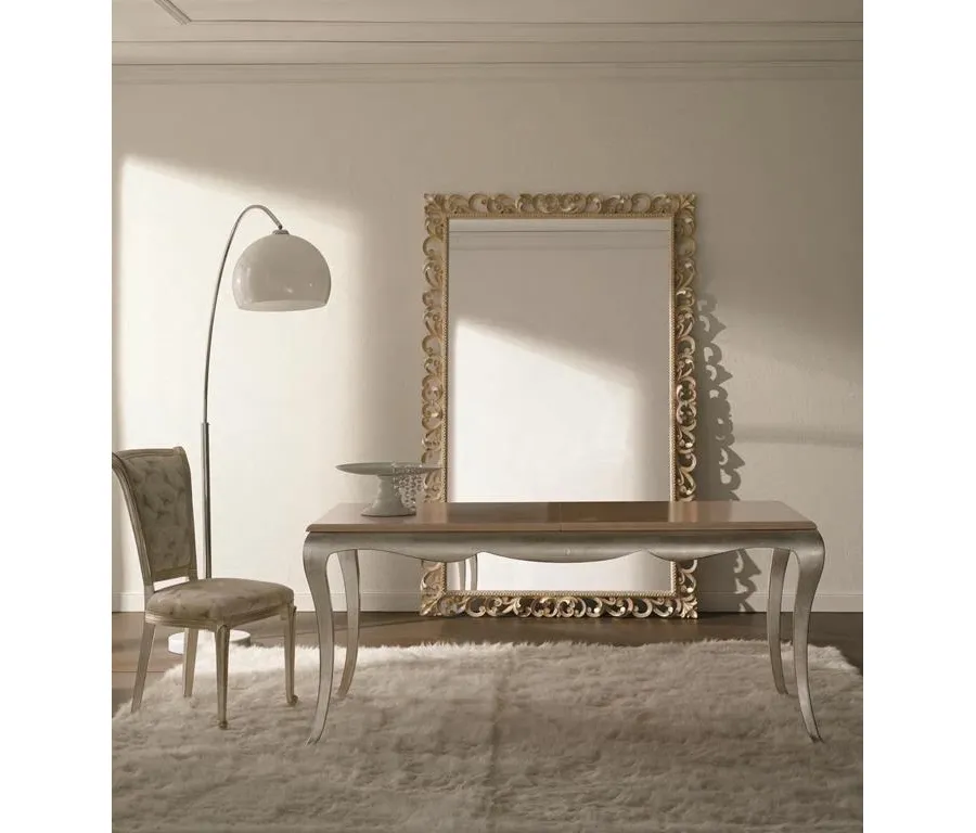 obrazek 2 Stojące lustro w stylu glamour