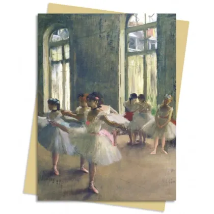 Zdjęcie Pakiet kartek na życzenia (Degas: Próba) - Flame Tree Publishing