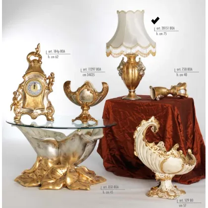Picture Fruit lamp with a pagoda pearl lampshade - Valle d'oro Patchi