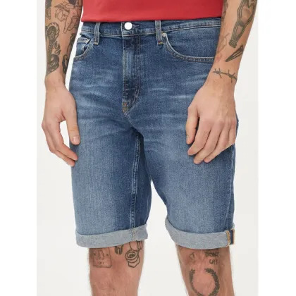 Zdjęcie Calvin Klein Jeans Szorty jeansowe J30J324874 Niebieski Slim Fit