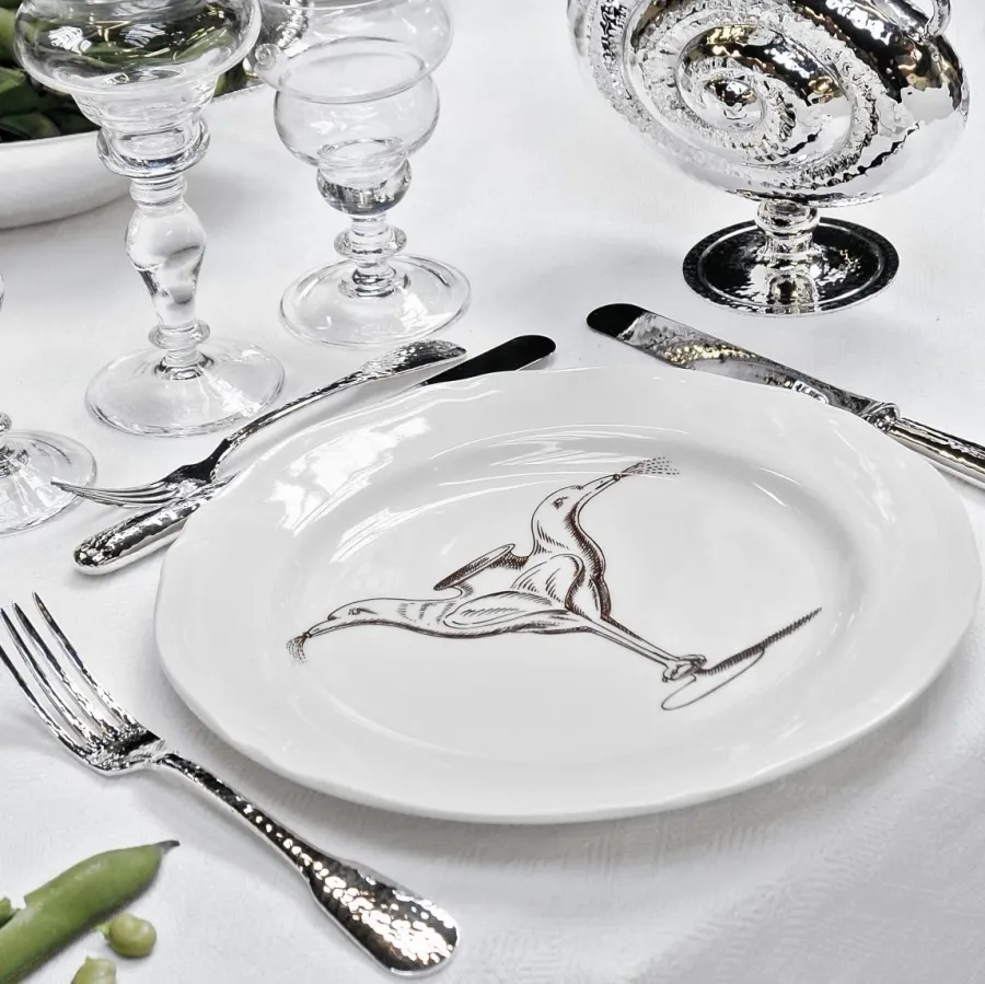 obrazek 3 Stylowy porcelanowy talerz do zupy - Pampaloni