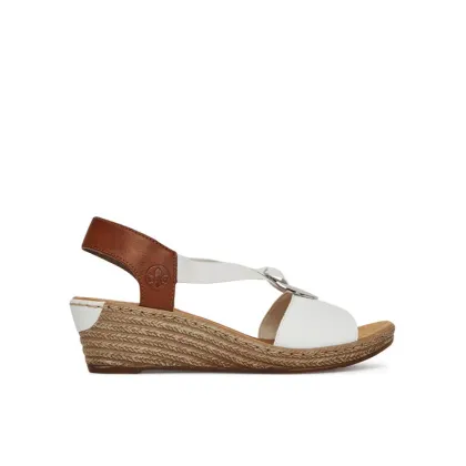 Zdjęcie Rieker Sandały 624H6-81 Biały