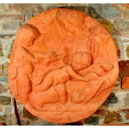 Picture Luxurious bas-relief made of clay - Fornace Masini
