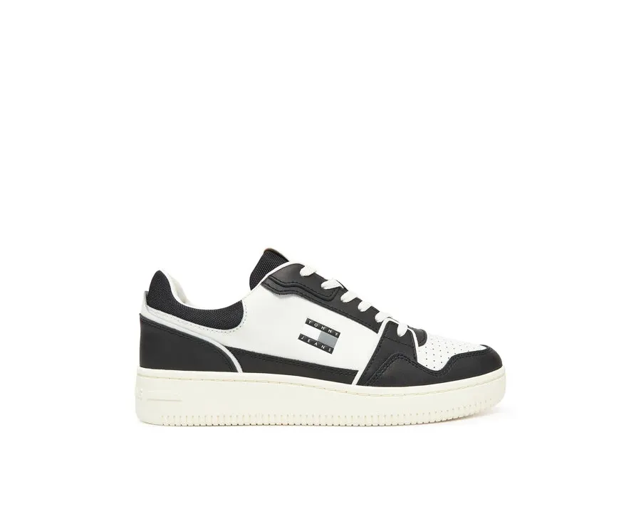 obrazek 1 Tommy Jeans Sneakersy Tjm Retro Basket EM0EM01610 Biały