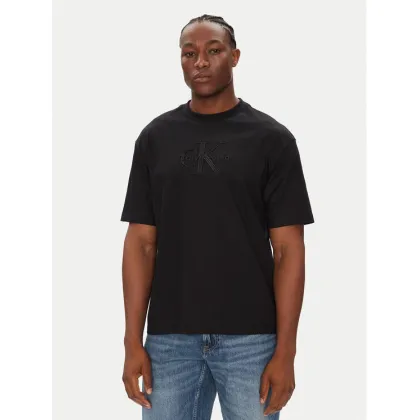 Zdjęcie Calvin Klein Jeans T-Shirt Hero Monologo LV04RB295G Czarny Relaxed Fit